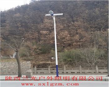 太陽能路燈-省商洛市柞水縣路燈工程