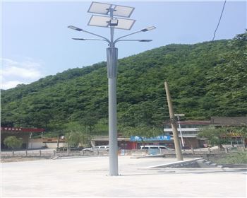 農村太陽能道路路燈-省商洛市柞水縣照明工程